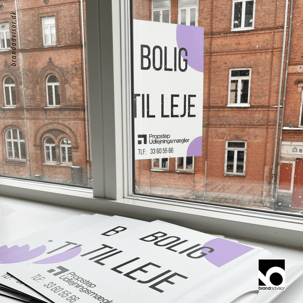 Vinduesskilte til Propstep